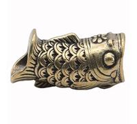 Dianzan Perle De Paracorde en Forme De Poisson, Couteau en Laiton, Perle Antique, Pendentif De Lanière, Bijoux, Breloques, Accessoires pour, Bracelet, Collier, Porte-clés