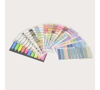 DIAO79NI Lot de 3 000 marqueurs de page adhésifs colorés pour écrire et repositionner des pages pour lire des notes, classer des fichiers