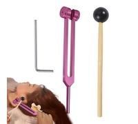 Diapason 128 Hz, diapason sensoriel non magnétique 128 Hz | Kit de diagnostic, fréquences de solfège précises pour la relaxation, la méditation