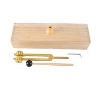 Diapason 136,1 Hz avec boîte de résonance et marteau pour chakra, yoga, relaxation