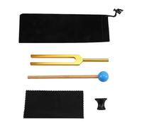 Diapason 432 Hz avec accessoires, outil de soulagement du stress, pour les méditations et le soulagement du stress