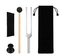 Diapason 432 Hz, Diapason de Musique en Alliage D'Aluminium, Diapason Therapeutique avec Base, pour ThéRapie de GuéRison Par Le Son,Yoga, MéDitation, Spa, Massage, Relaxation