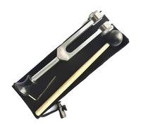 Diapason 528 Hz en alliage d'aluminium pour thérapie par le son et éducation musicale, design lesté pour une résonance et une qualité de tonalité optimales