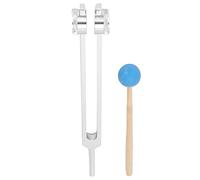 Diapason 68.05Hz avec Marteau en Bois, Diapason Anti-stress pour la Guérison du Son, Instrument de Musique de Guérison Parfaite Offrant un Son Clair