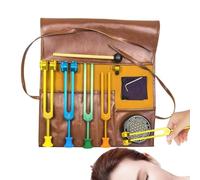 Diapason de yoga - Équipement de fourche de rotation de fréquence musicale, appareil de relaxation sonore, pour méditation, relaxation, yoga, équilibre énergétique, salle de classe, soulagement du