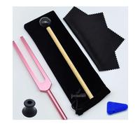Diapason Diapason en alliage d'aluminium 432hz, ensemble de couleurs, diapasons sonores, Instruments Percussion musicale(Pink 432hz)