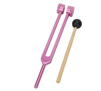 Diapason, Diapason thérapeutique en alliage d'aluminium 128 Hz pour la relaxation diapason professionnel en alliage d'aluminium rose