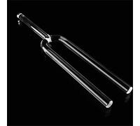 Diapason en cristal de quartz, diapasons de chakra en cristal avec percuteur en cristal gratuit, instrument de musique chakra for la guérison sonore de la méditation et du yoga(F NOTE,432hz 16mm)