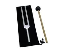 Diapason Ensemble de diapasons en alliage d'aluminium, argent, diapason professionnel, méditation(396)