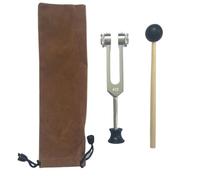 Diapason Fourche de réglage 432HZ, ensemble diapasons sonores Yoga, synthétiseur en alliage d'aluminium, Instrument musique à Percussion