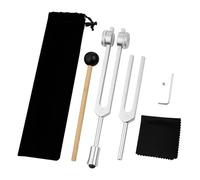 Diapason Jeu de diapasons 528 HZ 136,1 Hz for la réparation d'instruments sonores avec support de diapason