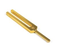 Diapason Mi 528 Hz Réparation de l'ADN couleur or -- 7.6 cm