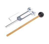 Diapason portable Hz avec marteau en silicone de qualité clinique nerf/sensoriel pour réparation parfaite de l'ADN des instruments de musique