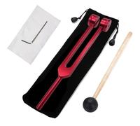 Diapason Pour Piano Kit de diapason 128 Hz, nettoyeur d'oreilles réglable en aluminium et outil de vibration portable(Color 1)