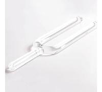 Diapason Transparent De 30 Mm For Chakras, Harmonie Parfaite, For La Guérison De L'ADN, Les Chakras Et La Thérapie Sonore, Avec Percuteur(E Note)