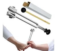 Diapasons de - Fourches de précision en métal, kit d'étalonnage de fréquence | Instrument de santé résonant, accessoire de soins du corps conscient, soulagement du stress pour le yoga avec