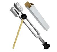 Diapasons de - Instrument vibrant, kit de diagnostic, marteau à réflexes | Outil thérapeutique pour méditation, relaxation, alignement des chakras, équilibre corporel, régénération musculaire