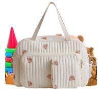 Diaper Bag | Effortless Multi-Pocket with Handle - Everyday Versatility Large Capacity Travel Bags Fashion Accessories,for Outdoor Picnic Hiking Climbing Hospital Daily Commuting Mother Parent