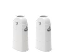 DIAPER CHAMP Classic - Poubelle à couches sans odeur, grande capacité, compatible sacs standards, sans recharge, idéale pour crèches, MAM, Toilettes publiques, campings, centres comm. (2, Medium)