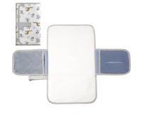 Diaper Changing Mat, Travel Changing Pad, Fast Dry Care Mat with Soft Cushioned Interior, Portable Folding Station for Outdoor Airplane, Care Supply, Compact Organizer for Mom Parents