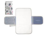 Diaper Changing Mat, Travel Changing Pad, Fast Dry Care Mat with Soft Cushioned Interior, Portable Folding Station for Outdoor Airplane, Care Supply, Compact Organizer for Mom Parents