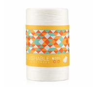 Diaper Liner Fibre de Bambou 100 Pièces Rouleau Doublures de Couches pour bébé Biodégradables Jetables Insert Absorbant Ultra Doux pour Couches Pantalons Lingettes Humides