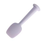 Diaper Paste Spatula, Flexible Balm Tool, Portable Cream Applicator, Suction Cup Holder, Soft Silicone Wipe, for Rash Bath Cheeks Travel Daycare Child Nursery Kids Care 4.8x1.26 inches
