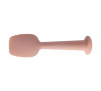 Diaper Paste Spatula, Flexible Balm Tool, Portable Cream Applicator, Suction Cup Holder, Soft Silicone Wipe, for Rash Bath Cheeks Travel Daycare Child Nursery Kids Care 4.8x1.26 inches