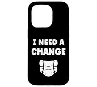 Diapers Minimalist Baby Parent Diaper i Need a Change Coque pour iPhone 15 Pro