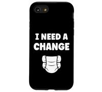 Diapers Minimalist Baby Parent Diaper i Need a Change Coque pour iPhone SE (2020) / 7/8