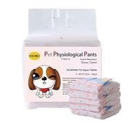 Diapers, Strong Absorbent Leakproof Male and Female Dog Wrap, Pee Diapers for Long-Distance Travel, Walking, Outings, and Moving, Essential Accessories