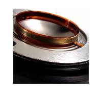 Diaphragme, Compatible For Behringer, Compatible For Eurolive, 34T120H8 B114 B115 8 Ohms 1,35" Pilote De Klaxon De Haut-parleur 34T30D8 Fil Plat En Aluminium Pur(Model 2)
