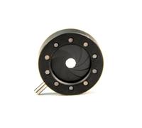 Diaphragme de module optique microscope caméra d'iris mécanique d'ouverture réglable 1-12mm Pièces de rechange pour microscopes de laboratoire