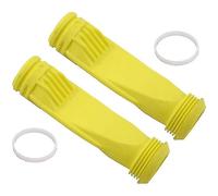 Diaphragme de piscine W69698 compatible avec Zodiac Baracuda G3 G4 avec bague de retenue W81600 (2 pièces)