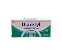 DIARETYL - Diarrhée aiguë Chlorhydrate de lopéramide 2mg à partir 15ans 12 gélules Capsule(S) pc(s)