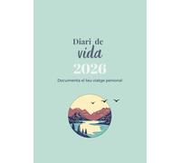 Diari de vida: Registre anual i mensual per a una vida conscient | Seguiment d’hàbits, estat d’ànim, salut i objectius | Planner d’autocura i ... | Year in Pixels | Visió anual i mensual