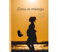 Diario de embarazo: Organizador y libro de recuerdos del embarazo para escribir semana a semana con indicaciones en español | Agenda de embarazada | 9 ... 258 páginas | Tapa dura | Calidad papel crema