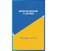 Diario de lectura bíblica y oración: Diario de 120 páginas para meditar en la palabra de Dios, tiempo devocional, oración y acción de gracias