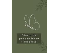 Diario de Pensamiento Filosófico: Reflexiona sobre una pregunta al día y dibuja el mapa de tus ideas | Filosofía cotidiana, pensamiento crítico, sin fecha