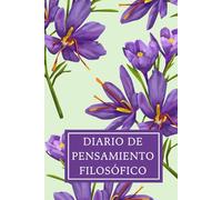 Diario de Pensamiento Filosófico: Reflexiona sobre una pregunta al día y dibuja el mapa de tus ideas | Filosofía cotidiana, pensamiento crítico, sin fecha