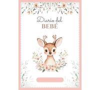 Diario del bebé: Libro de seguimiento en COLOR | Recién nacido 0-6 meses | 120 días de registros diarios | Regalo perfecto para embarazo o nacimiento