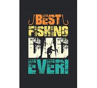 Diario di pesca del diario di bordo per papà: Diario di pesca Viaggio dettagliato, 101 pagine per annotare le catture. 6 "x 9"