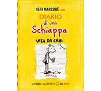 Diario di una schiappa. Vita da cani letto da Neri Marcorè. Audiolibro. CD Audio formato MP3