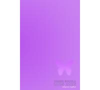 Diario Scolastico 2025-2026 - Viola con Farfalla: Un Diario Colorato per la Scuola + Inglese Facile