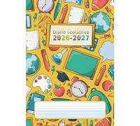 Diario Scolastico 2026-2027: Piccolo formato A5 per Bambini e Ragazzi con DSA, Dislessia, Disgrafia, ADHD | Metodo 4 Righe Colorate (Terra Erba Cielo ... Sovraccarico Visivo | Elementari e Medie
