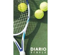 Diario scuola 2026 2027 Tennis: Pianificatore giornaliero per ragazze e ragazzi | Materiale scolastico medie elementari superiori università Copertina Sport con racchetta