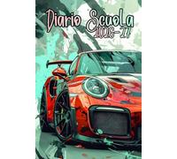 Diario Scuola 2026/27: Annuale mensile, con un tocco professionale che offre pagine per organizzare il tempo, annotare i compiti giornalieri e altro ancora per gli amanti delle auto.