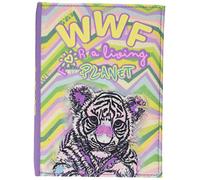 Diaro WWF Pink Tissu 2020 2021 - Date 12 mois - Format standard