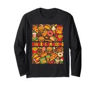 Diarrheamaxxing Collations de malbouffe drôles Manche Longue
