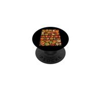Diarrheamaxxing Collations de malbouffe drôles PopSockets PopGrip Adhésif